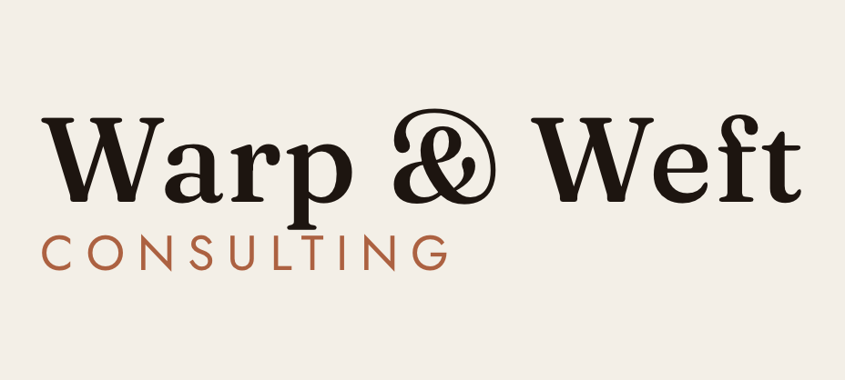 Warp and Weft Consulting Horizontal Logo